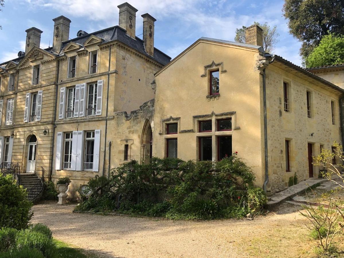 L'Abbaye Du Chateau Du Vallier Langoiran Exteriör bild