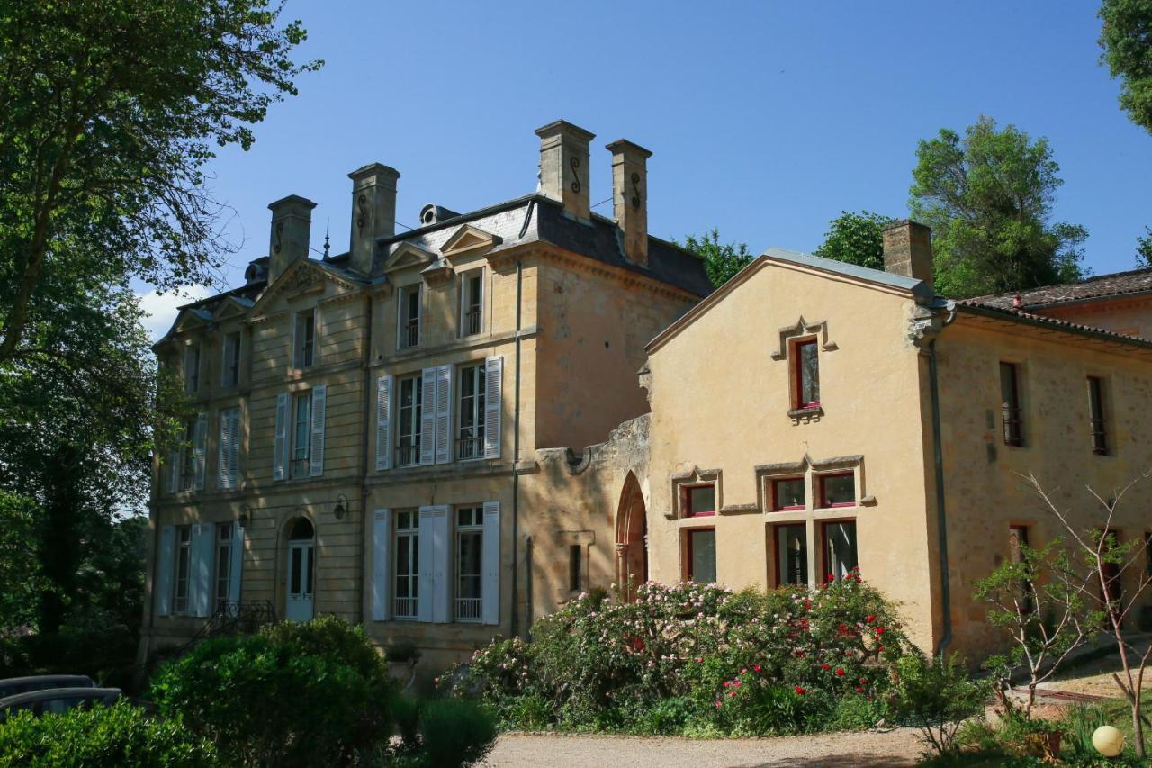 L'Abbaye Du Chateau Du Vallier Langoiran Exteriör bild
